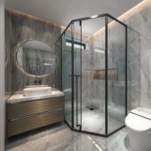 Mẫu Phòng Tắm Nhôm Kính Đẹp Giá Tốt